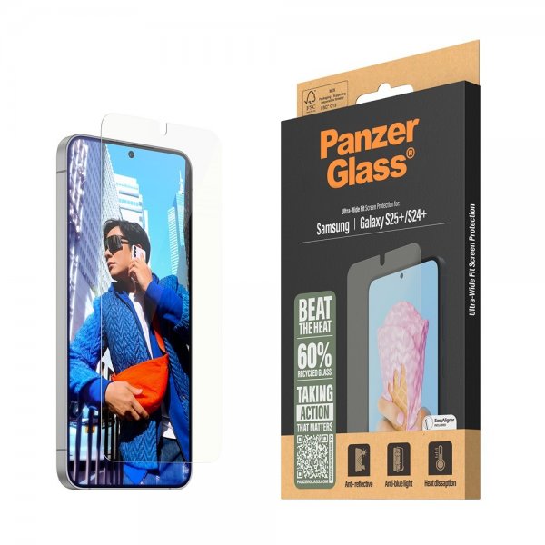PanzerGlass Samsung Galaxy S24 Plus/Galaxy S25 Plus -näytönsuoja All-in-One