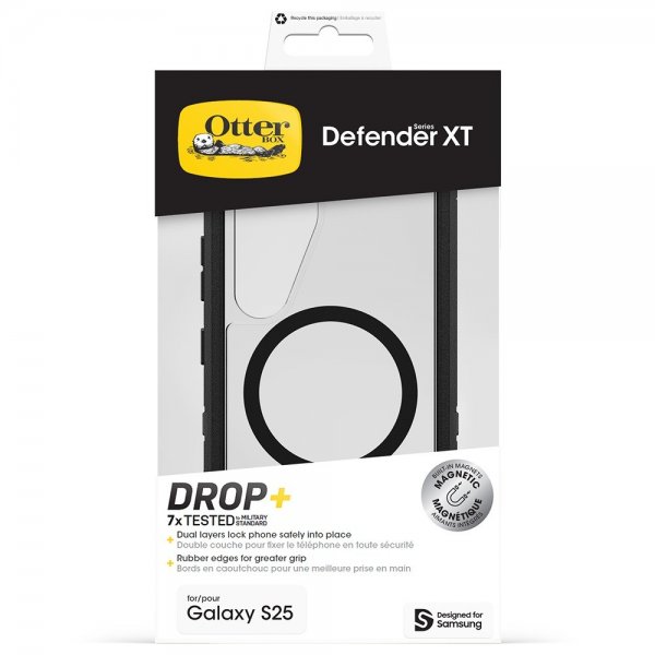 Otterbox Samsung Galaxy S25 Kotelo Defender XT MagSafe Dark Side