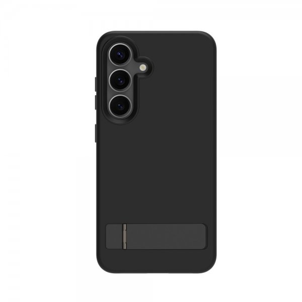 dbramante1928 Samsung Galaxy S25 Suojakuori Iceland Pro Qi2 Jalustalla Musta