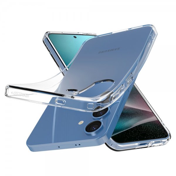Spigen Samsung Galaxy S25 -kuori Liquid Crystal Crystal Clear