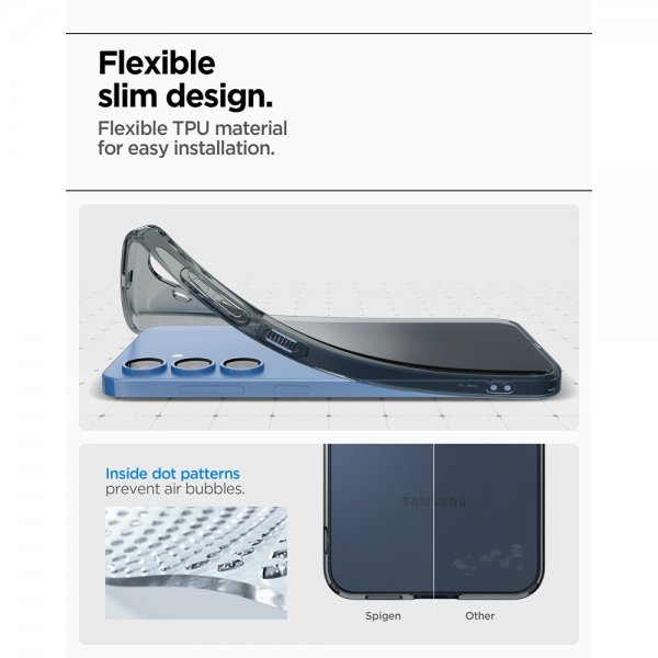 Spigen Samsung Galaxy S25 Kotelo Liquid Crystal Space Crystal