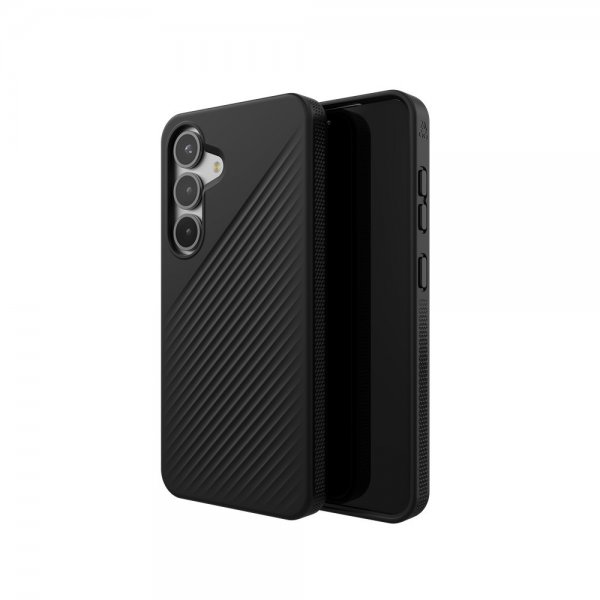 ZAGG Samsung Galaxy S25 -suojakuori Luxe musta