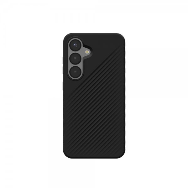 ZAGG Samsung Galaxy S25 -suojakuori Luxe musta