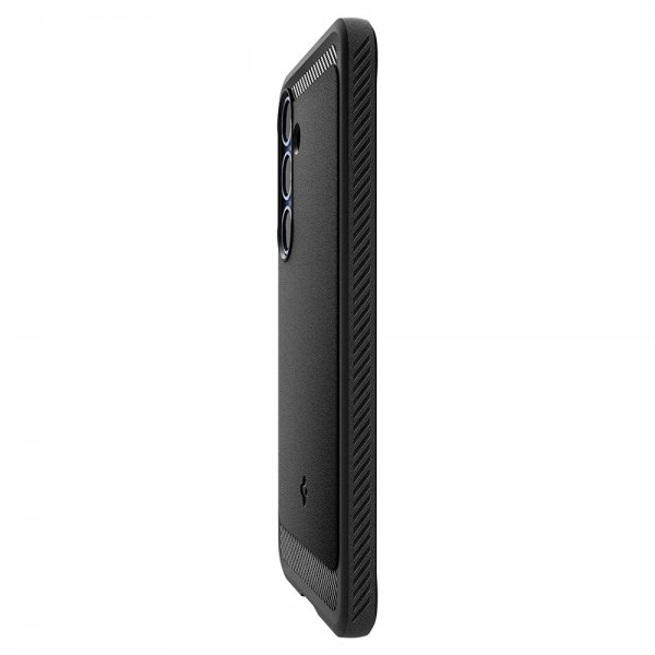Spigen Samsung Galaxy S25 -suojakuori Rugged Armor MagFit Matte Black