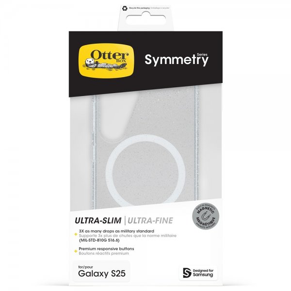 Otterbox Samsung Galaxy S25 Suojakuori Symmetry Clear MagSafe Stardust