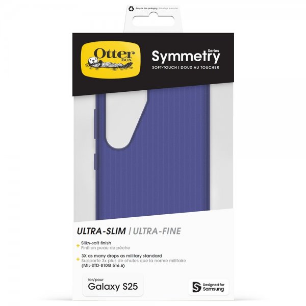 Otterbox Samsung Galaxy S25 Suojakuori Symmetry Soft Touch Denver Dusk Purple