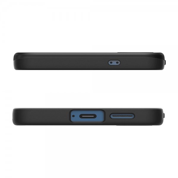 Spigen Samsung Galaxy S25 -kuori, Thin Fit MagFit, musta