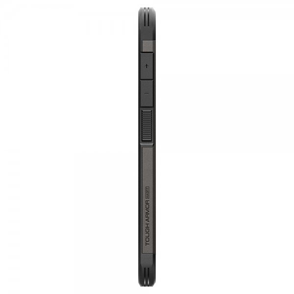 Spigen Samsung Galaxy S25 -suojakuori Tough Armor MagFit Gunmetal