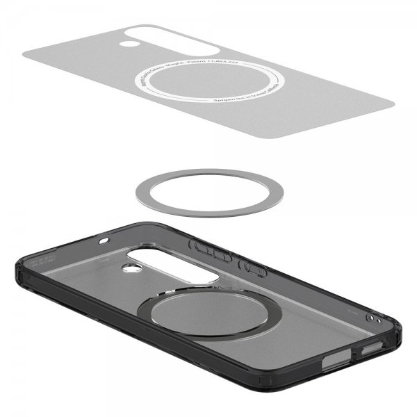 Spigen Samsung Galaxy S25 Suojakuori Ultra Hybrid MagFit Frost Black
