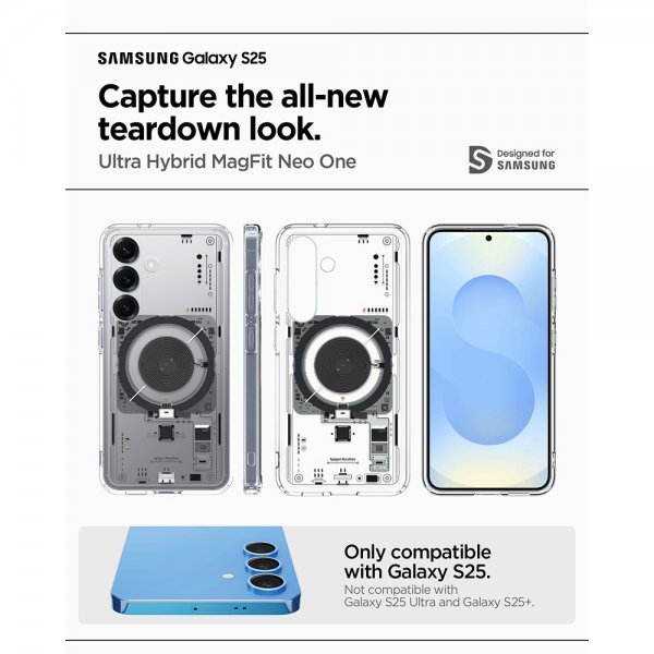 Spigen Samsung Galaxy S25 Kuori Ultra Hybrid Neo One MagFit