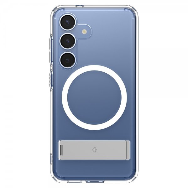 Spigen Samsung Galaxy S25 -kuori Ultra Hybrid S MagFit Clear White