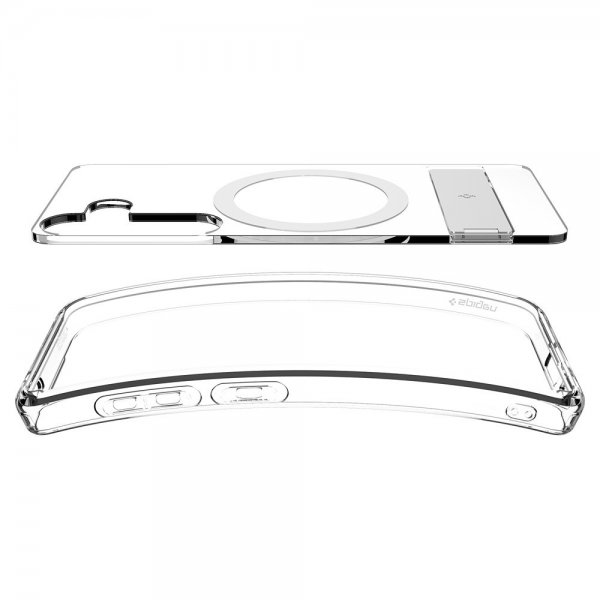 Spigen Samsung Galaxy S25 -kuori Ultra Hybrid S MagFit Clear White