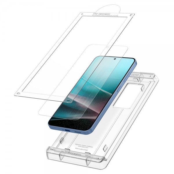 Spigen Samsung Galaxy S25 -näytönsuoja, EliteShield EZ Fit