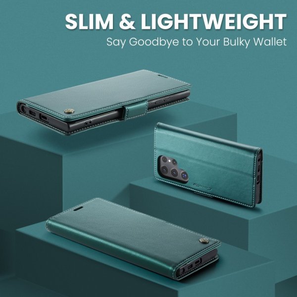CaseMe Samsung Galaxy S25 Ultra Kotelo 023 Series Vihreä