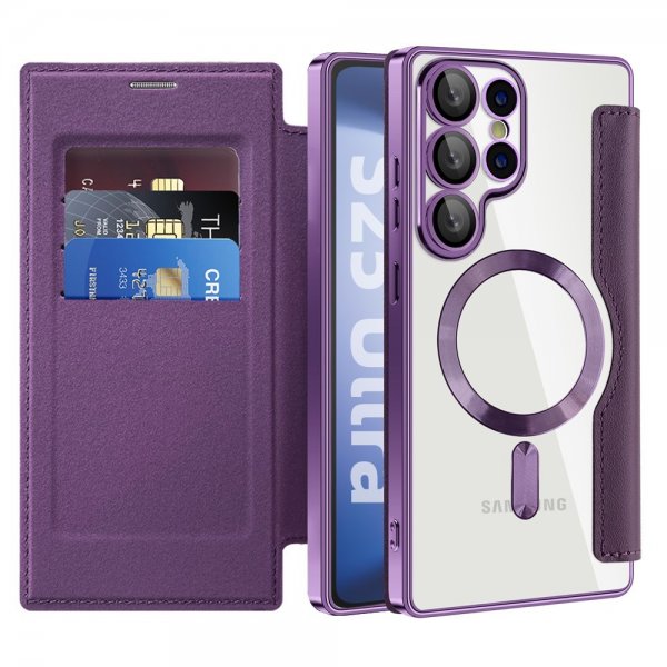 Samsung Galaxy S25 Ultra Kotelo MagSafe Violetti