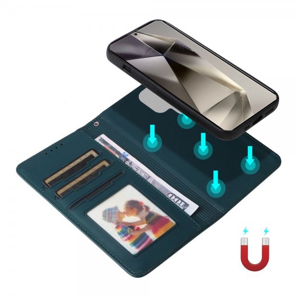Samsung Galaxy S25 Ultra Betopnice -kotelo irrotettavalla kuorella 005 sininen
