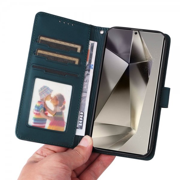 Samsung Galaxy S25 Ultra Betopnice -kotelo irrotettavalla kuorella 005 sininen