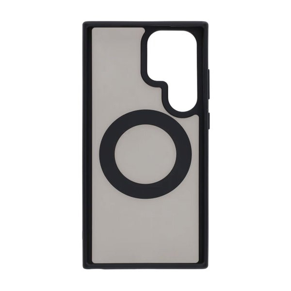Samsung Galaxy S25 Ultra Kuoret Pyörivä MagSafe Jalusta Musta