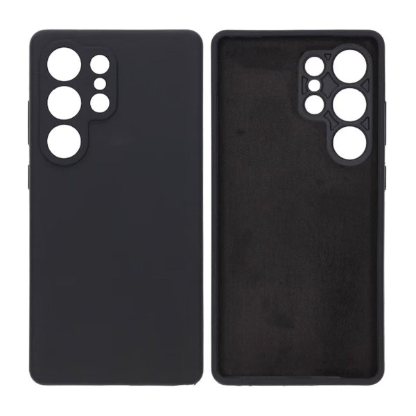 Samsung Galaxy S25 Ultra Silikonikuori Musta