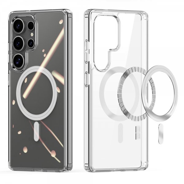 Dux Ducis Samsung Galaxy S25 Ultra -kuori Clin Series MagSafe Läpinäkyvä