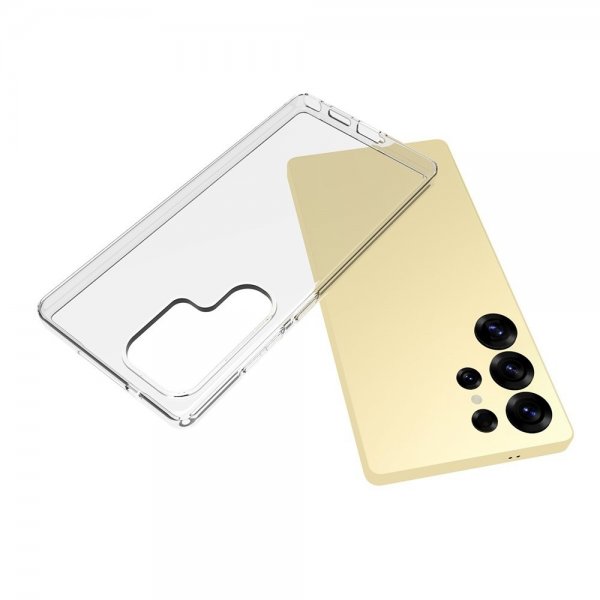 Nordic Covers Samsung Galaxy S25 Ultra Kuori Feather Series Läpinäkyvä