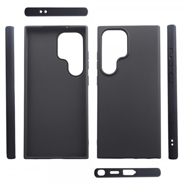 Nordic Covers Samsung Galaxy S25 Ultra Kuori Feather Series Raven Black