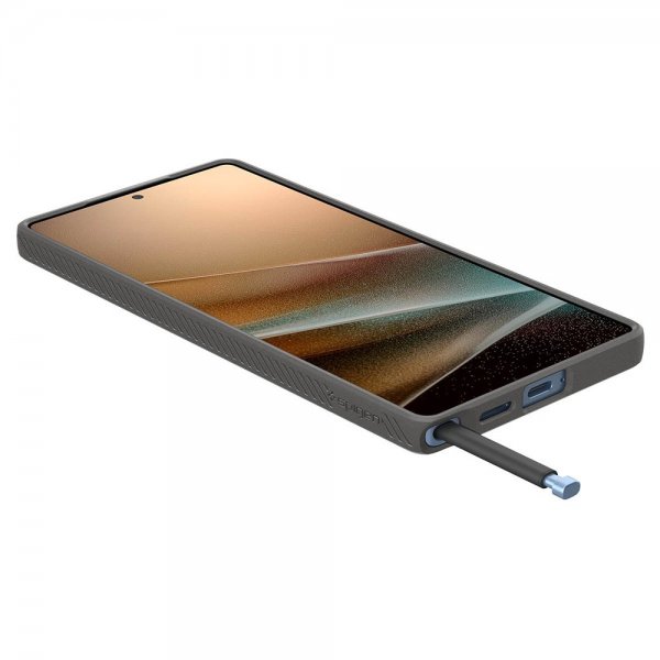 Spigen Samsung Galaxy S25 Ultra Kuori Liquid Air Marble Gray