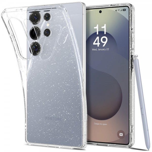 Spigen Samsung Galaxy S25 Ultra Kuori Liquid Crystal Glitter Crystal Quartz