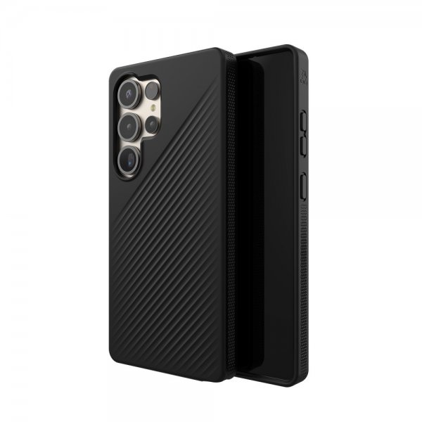 ZAGG Samsung Galaxy S25 Ultra -suojakuori Luxe, musta