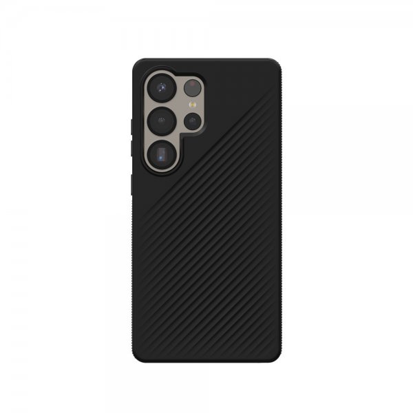 ZAGG Samsung Galaxy S25 Ultra -suojakuori Luxe, musta