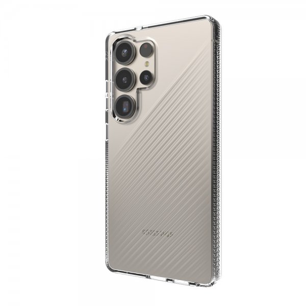 ZAGG Samsung Galaxy S25 Ultra -suojakuori Luxe Transparent