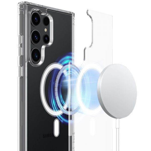 Samsung Galaxy S25 Ultra MagSafe Kuoret Läpinäkyvä
