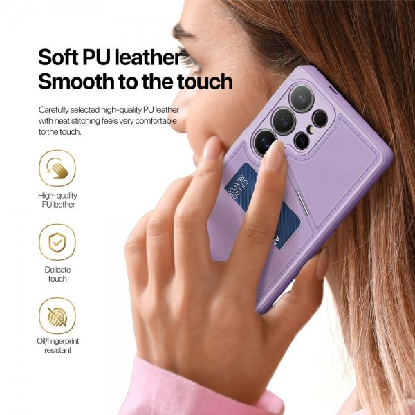 Dux Ducis Samsung Galaxy S25 Ultra Kuori Rafi II Series MagSafe Liila
