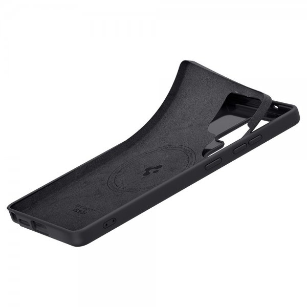 Spigen Samsung Galaxy S25 Ultra Kuori Silicone Fit MagFit Musta