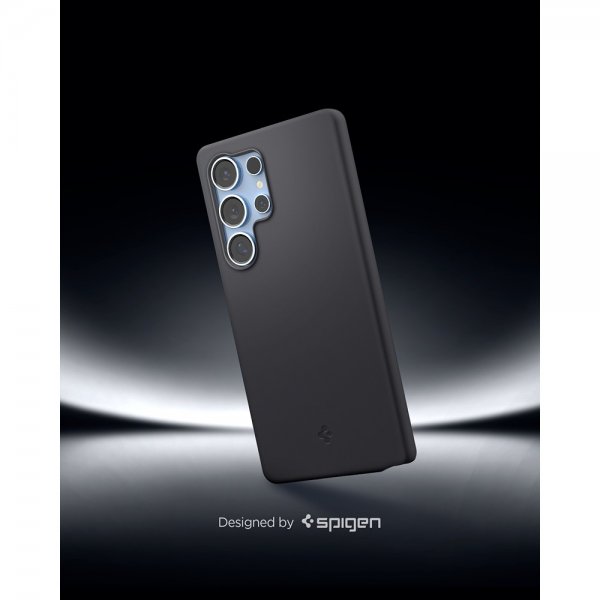 Spigen Samsung Galaxy S25 Ultra Kuori Silicone Fit MagFit Musta