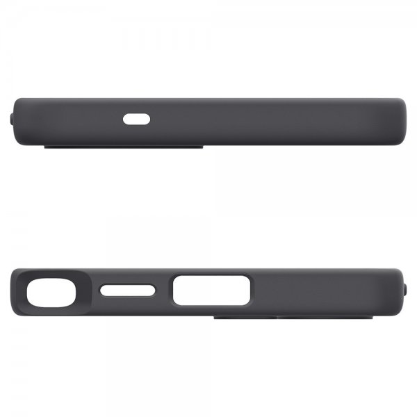 Spigen Samsung Galaxy S25 Ultra Kuori Silicone Fit MagFit Musta