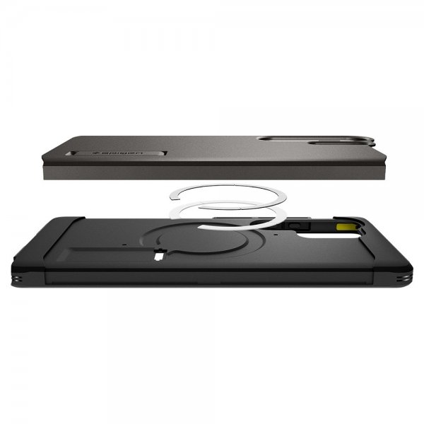 Spigen Samsung Galaxy S25 Ultra Kuoret Tough Armor MagFit Gunmetal