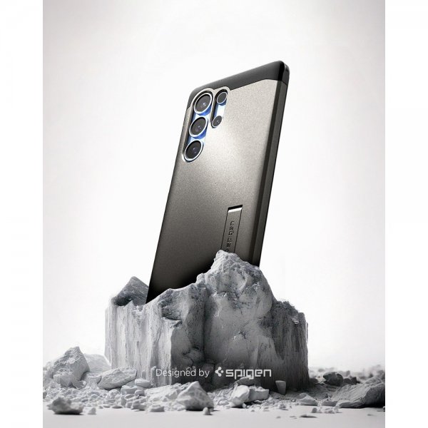 Spigen Samsung Galaxy S25 Ultra Kuoret Tough Armor MagFit Gunmetal