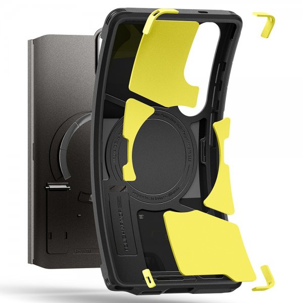 Spigen Samsung Galaxy S25 Ultra Kuoret Tough Armor MagFit Gunmetal