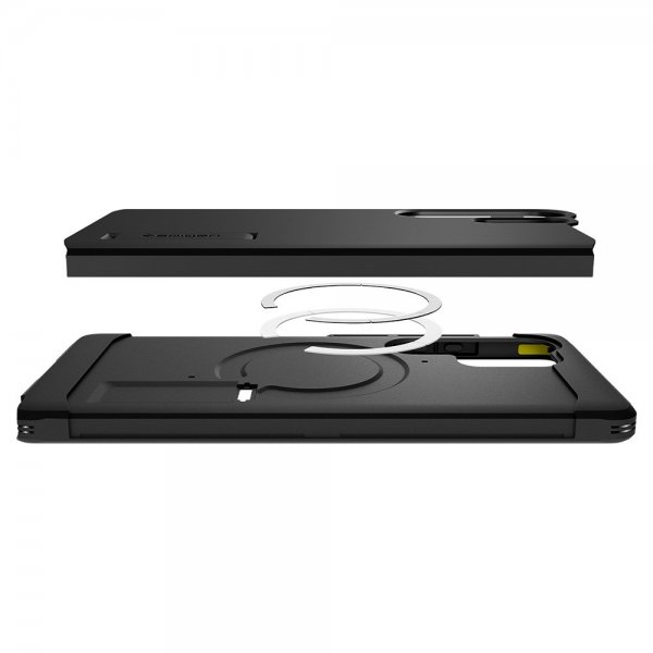 Spigen Samsung Galaxy S25 Ultra Kuori Tough Armor MagFit Musta