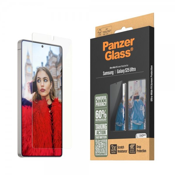 PanzerGlass Samsung Galaxy S25 Ultra All-in-One -näytönsuoja