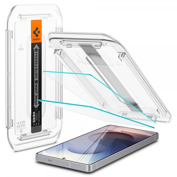 Spigen Samsung Galaxy S25 Ultra Näytönsuoja GLAS.tR EZ Fit 2 kpl
