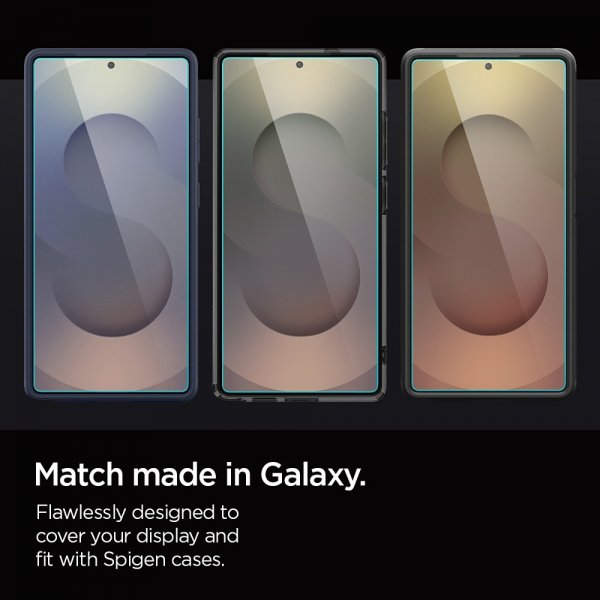 Spigen Samsung Galaxy S25 Ultra Näytönsuoja GLAS.tR EZ Fit Privacy 2-pakkaus