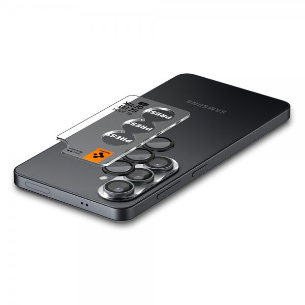 Spigen Samsung Galaxy S26 Kamerasuojus GLAS.tR EZ Fit Optik Pro 2-pakkaus Musta
