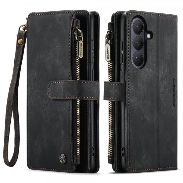 CaseMe Samsung Galaxy S26 Plus -suojakotelo, C30 Series, musta
