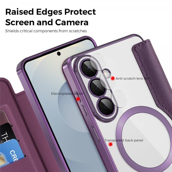 Samsung Galaxy S26 Plus -kotelo MagSafe Violetti