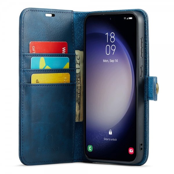 Dg.Ming Samsung Galaxy S26 Plus Kotelo Irrotettavalla Kuorella Sininen