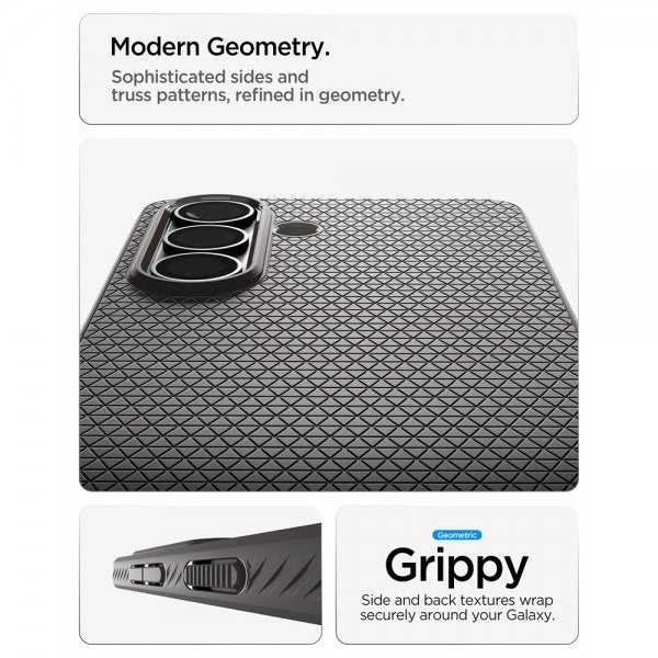 Spigen Samsung Galaxy S26 Plus -kuori Liquid Air MagFit Marble Gray