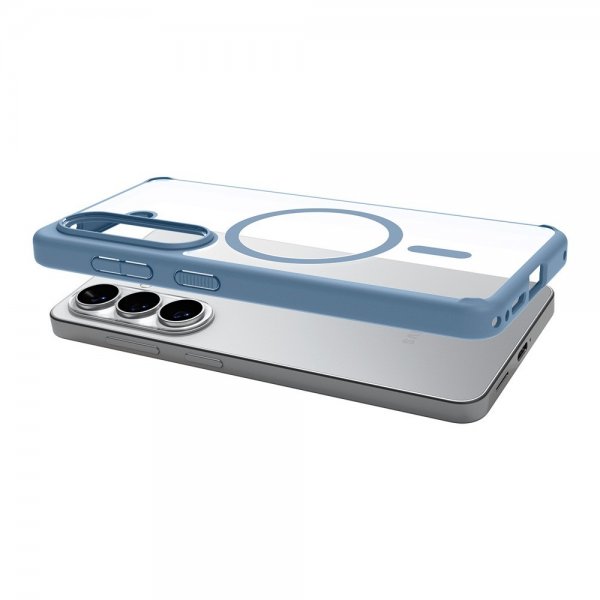 Spigen Samsung Galaxy S26 Plus -kuori Ultra Hybrid MagFit Light Blue