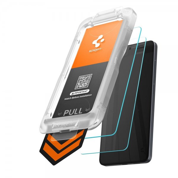 Spigen Samsung Galaxy S26 Plus -näytönsuoja GLAS.tR EZ Fit Pro 2-pakkaus